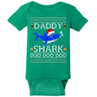 Daddy Shark Doo Doo Cute Ugly Christmas Baby Bodysuit