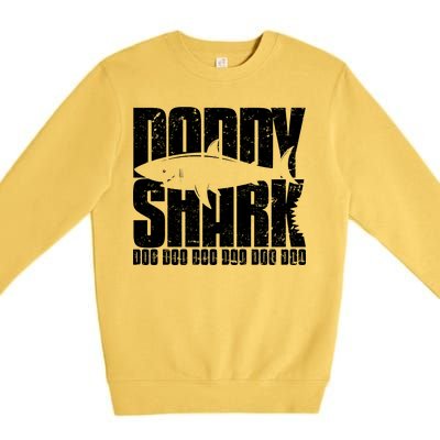 Daddy Shark Doo Doo Doo Premium Crewneck Sweatshirt