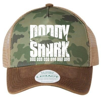 Daddy Shark Doo Doo Doo Legacy Tie Dye Trucker Hat