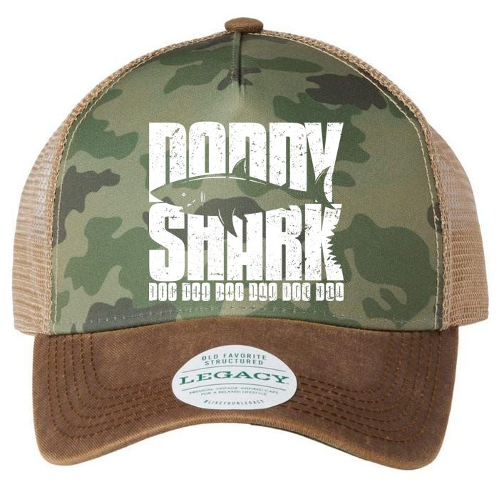 Daddy Shark Doo Doo Doo Legacy Tie Dye Trucker Hat