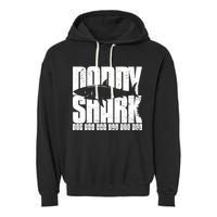 Daddy Shark Doo Doo Doo Garment-Dyed Fleece Hoodie