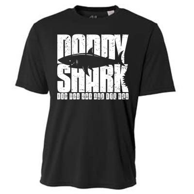 Daddy Shark Doo Doo Doo Cooling Performance Crew T-Shirt