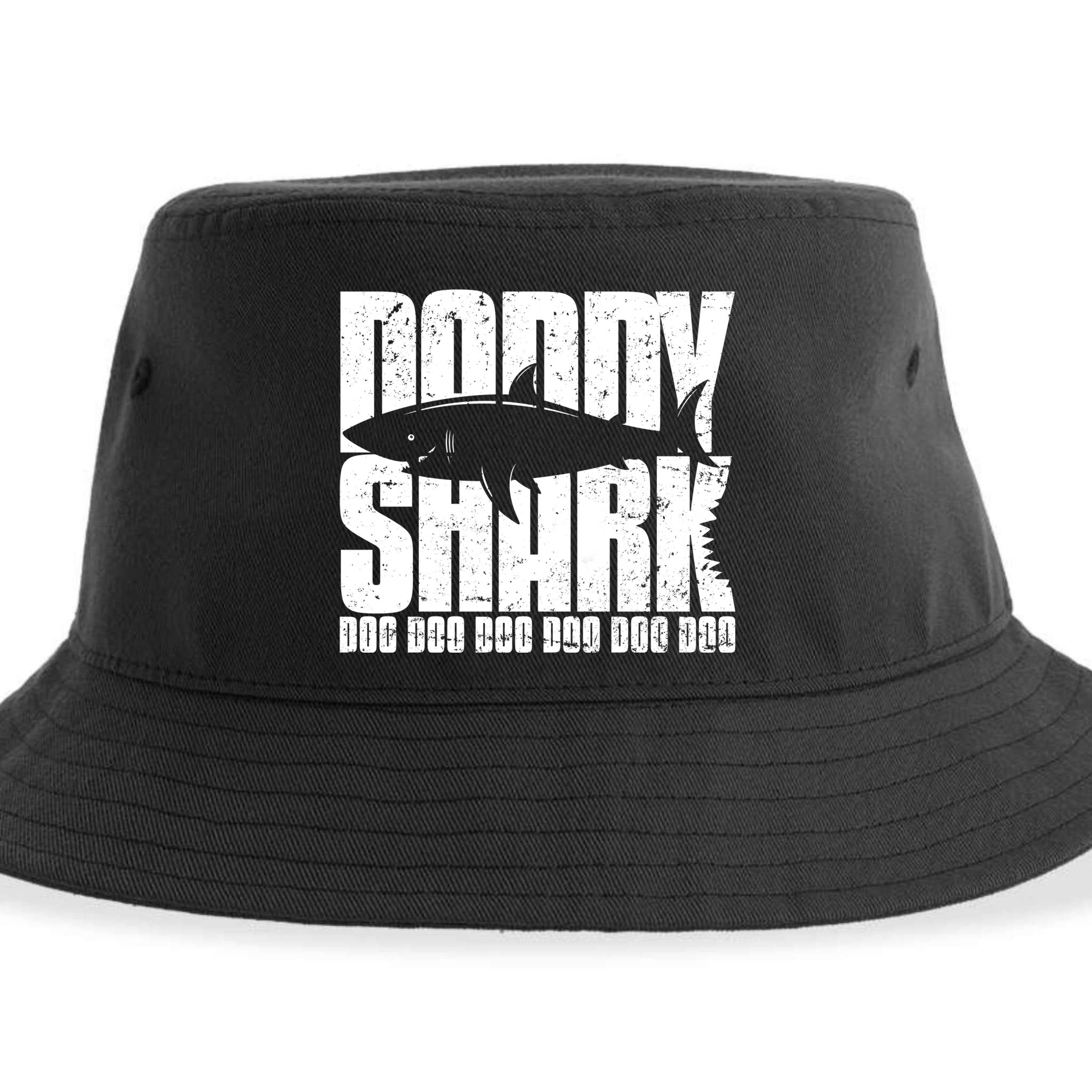 Daddy Shark Doo Doo Doo Sustainable Bucket Hat