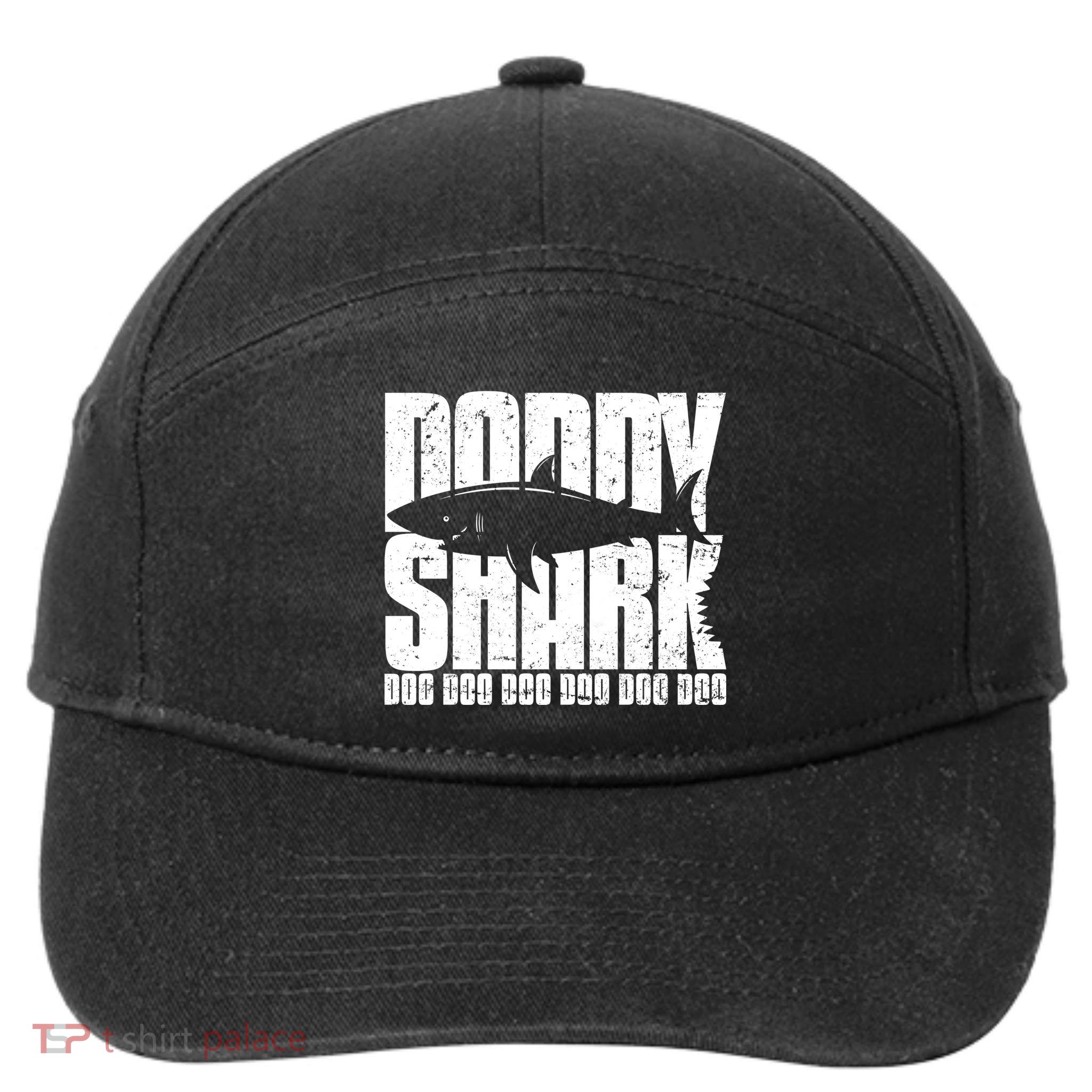 Daddy Shark Doo Doo Doo 7-Panel Snapback Hat