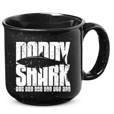 Daddy Shark Doo Doo Doo 15oz Campfire Ceramic Mug