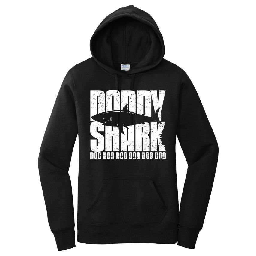 Daddy Shark Doo Doo Doo Women's Pullover Hoodie
