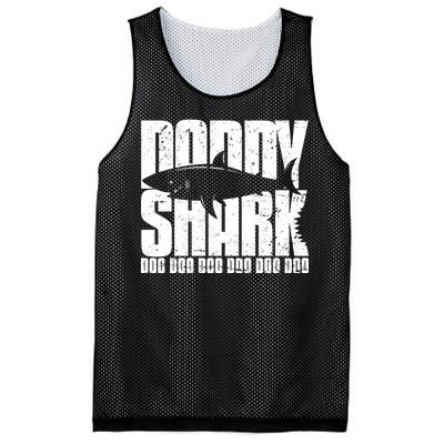 Daddy Shark Doo Doo Doo Mesh Reversible Basketball Jersey Tank