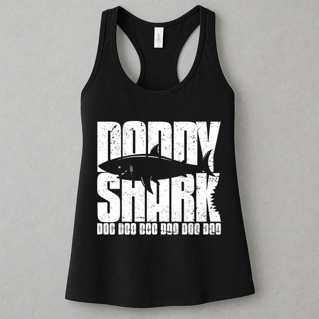 Daddy Shark Doo Doo Doo Womens Tank Top