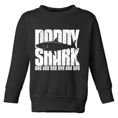 Daddy Shark Doo Doo Doo Toddler Sweatshirt