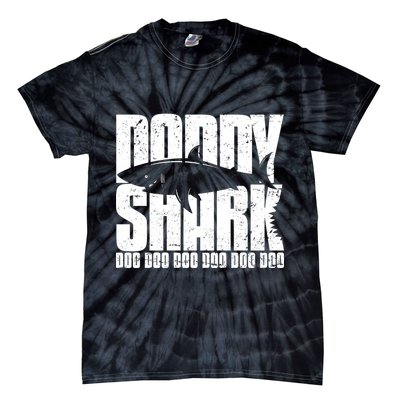 Daddy Shark Doo Doo Doo Tie-Dye T-Shirt