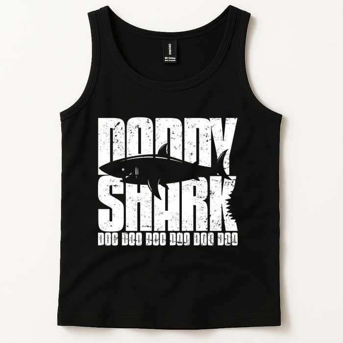 Daddy Shark Doo Doo Doo Tank Top