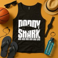 Daddy Shark Doo Doo Doo Tank Top