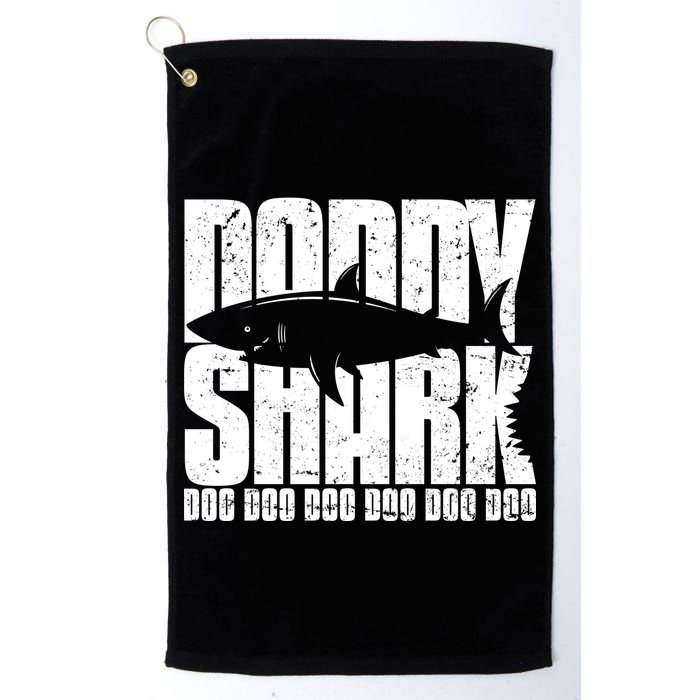 Daddy Shark Doo Doo Doo Golf Towel