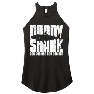 Daddy Shark Doo Doo Doo Women's Perfect Tri Rocker Tank