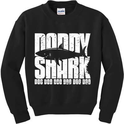 Daddy Shark Doo Doo Doo Kids Sweatshirt