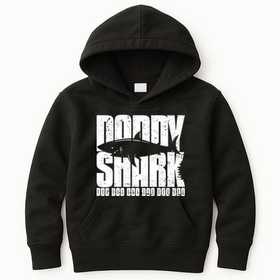 Daddy Shark Doo Doo Doo Kids Hoodie