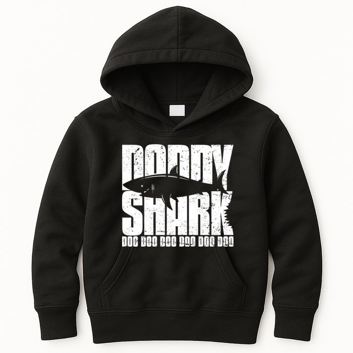Daddy Shark Doo Doo Doo Kids Hoodie