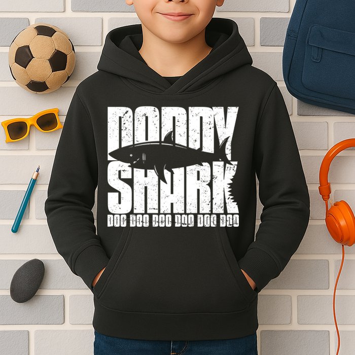 Daddy Shark Doo Doo Doo Kids Hoodie