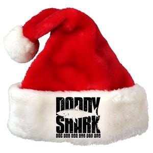 Daddy Shark Doo Doo Doo Premium Christmas Santa Hat