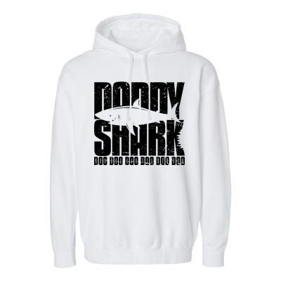 Daddy Shark Doo Doo Doo Garment-Dyed Fleece Hoodie