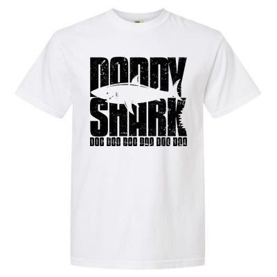 Daddy Shark Doo Doo Doo Garment-Dyed Heavyweight T-Shirt