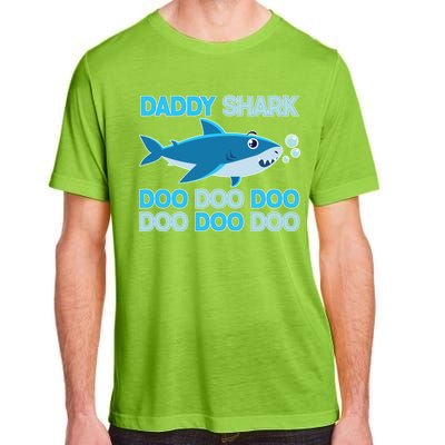 Daddy Shark Doo Doo Doo Funny Adult ChromaSoft Performance T-Shirt