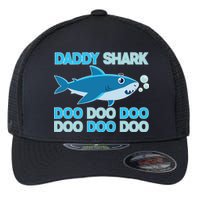 Daddy Shark Doo Doo Doo Funny Flexfit Unipanel Trucker Cap