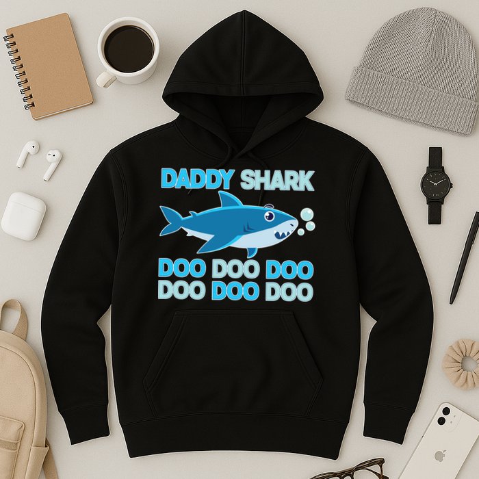 Daddy Shark Doo Doo Doo Funny Hoodie