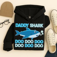 Daddy Shark Doo Doo Doo Funny Hoodie
