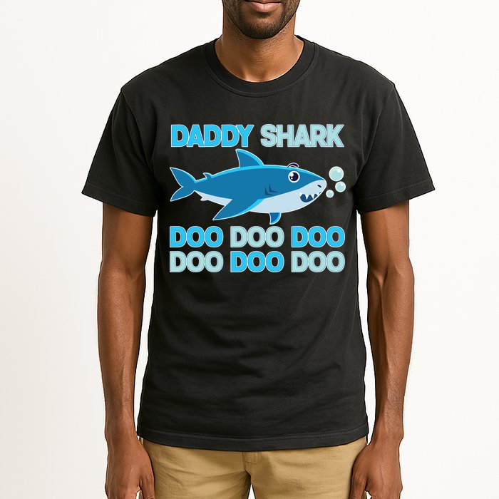 Daddy Shark Doo Doo Doo Funny Tall T-Shirt