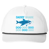 Daddy Shark Doo Doo Doo Funny Snapback Five-Panel Rope Hat