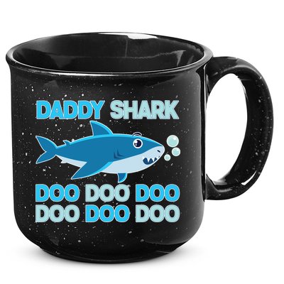 Daddy Shark Doo Doo Doo Funny 15oz Campfire Ceramic Mug