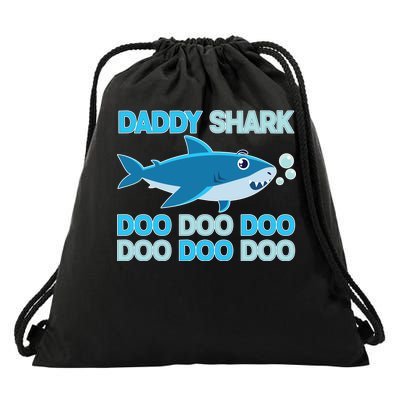 Daddy Shark Doo Doo Doo Funny Drawstring Bag