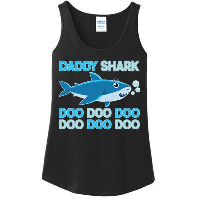 Daddy Shark Doo Doo Doo Funny Ladies Essential Tank