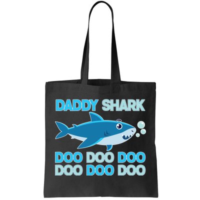 Daddy Shark Doo Doo Doo Funny Tote Bag