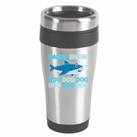 Daddy Shark Doo Doo Doo Funny 16oz Travel Tumbler