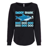 Daddy Shark Doo Doo Doo Funny Womens California Wash Sweatshirt