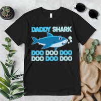 Daddy Shark Doo Doo Doo Funny Premium T-Shirt