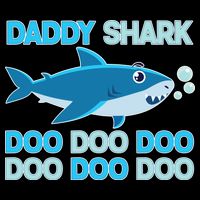 Daddy Shark Doo Doo Doo Funny Premium T-Shirt
