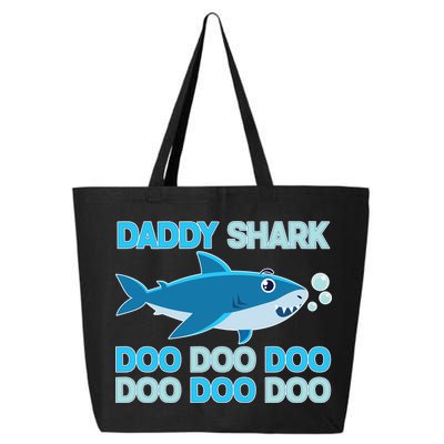Daddy Shark Doo Doo Doo Funny 25L Jumbo Tote