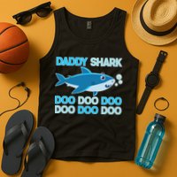 Daddy Shark Doo Doo Doo Funny Tank Top