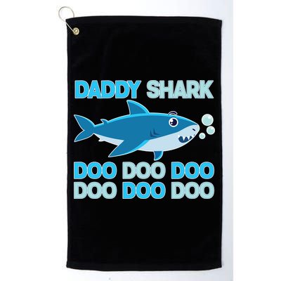 Daddy Shark Doo Doo Doo Funny Golf Towel