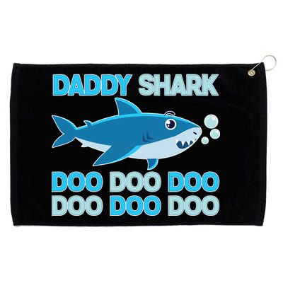 Daddy Shark Doo Doo Doo Funny Grommeted Golf Towel