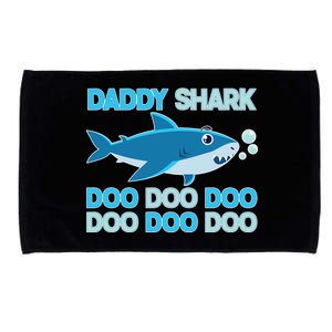 Daddy Shark Doo Doo Doo Funny Microfiber Hand Towel