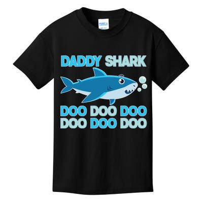 Daddy Shark Doo Doo Doo Funny Kids T-Shirt