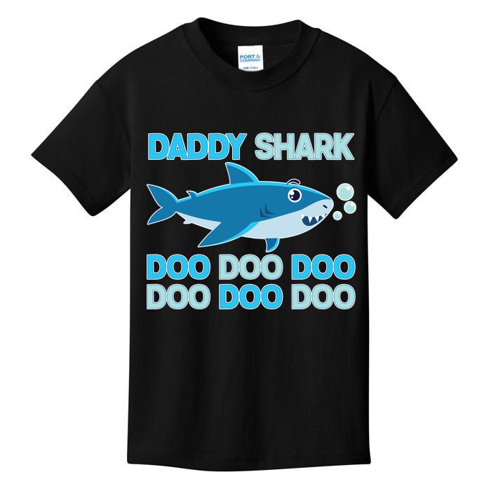 Daddy Shark Doo Doo Doo Funny Kids T-Shirt