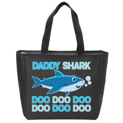 Daddy Shark Doo Doo Doo Funny Zip Tote Bag