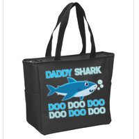 Daddy Shark Doo Doo Doo Funny Zip Tote Bag