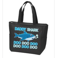 Daddy Shark Doo Doo Doo Funny Zip Tote Bag