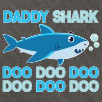 Daddy Shark Doo Doo Doo Funny Cotton Canvas Backpack